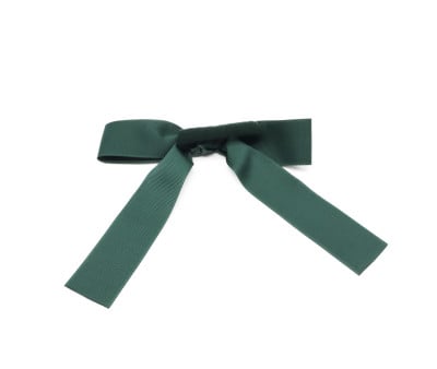 Lazo Fino con Goma Verde