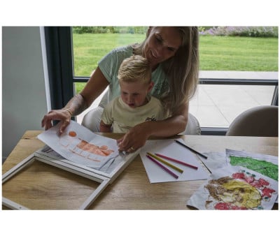 Expositor e Armazenamento de Desenhos Happy Hands