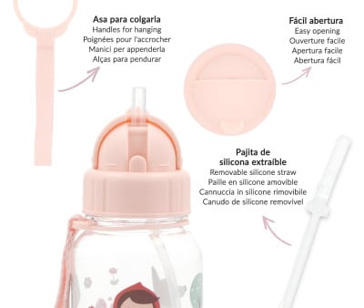 Garrafa de plástico personalizável  Little Red  M2