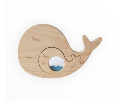 Puzzle Sensoriale Balena Mamma e Cucciolo