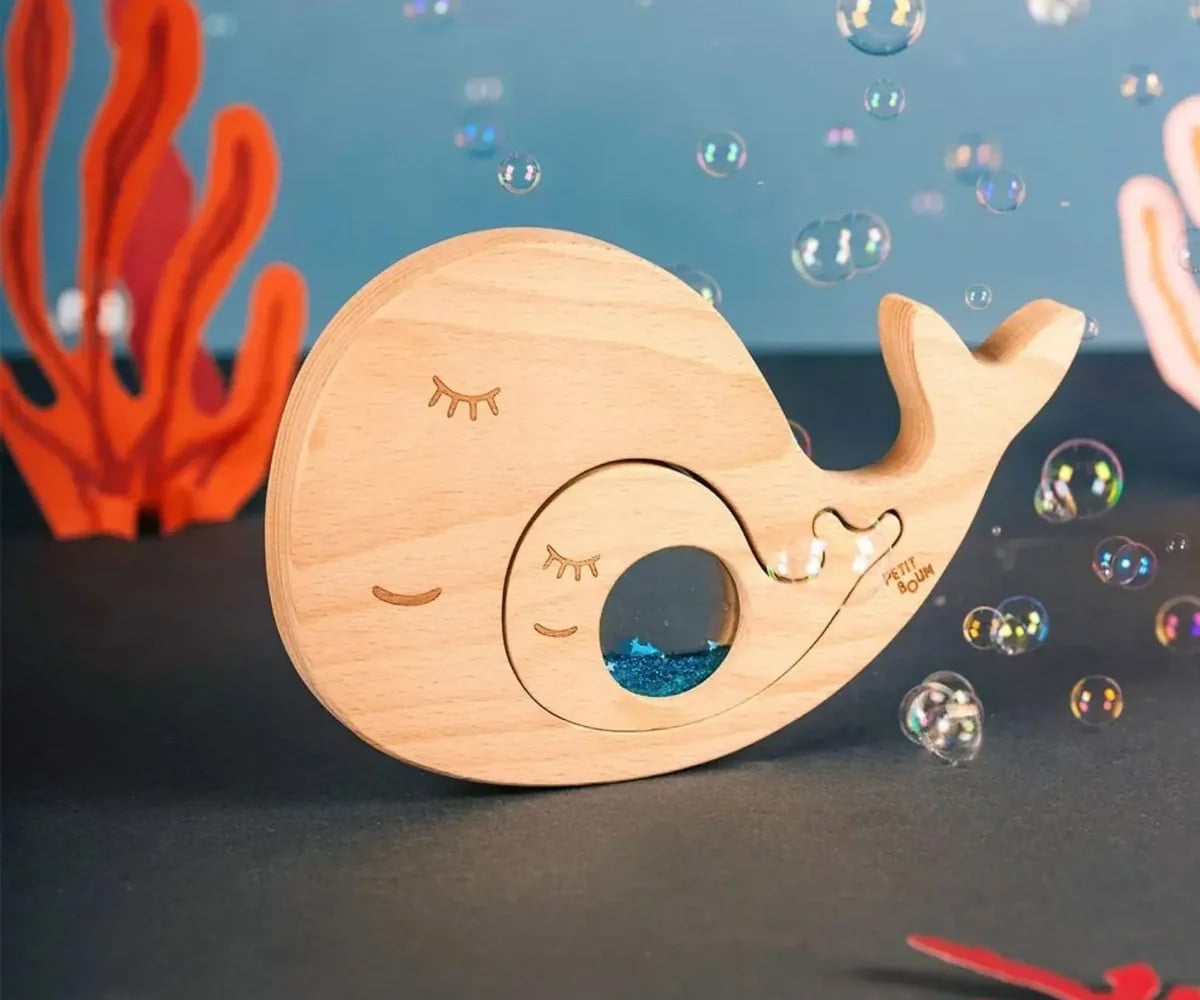 Puzzle Sensoriale Balena Mamma e Cucciolo