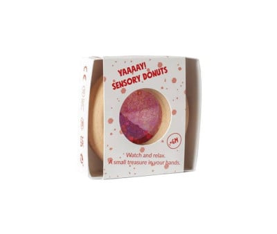 Sonajero Calm Donut Sensorial Red