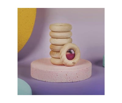 Sonajero Calm Donut Sensorial Orange