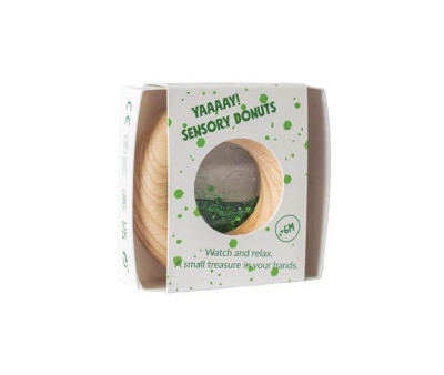 Sonaglio Sensoriale Calm Donut Green