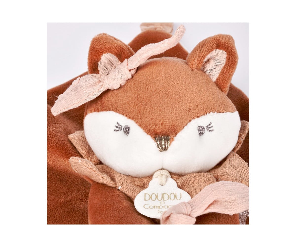 Caja Regalo Doudou Personalizable Zorro Mina