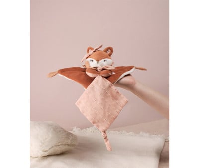 Caja Regalo Doudou Personalizable Zorro Mina
