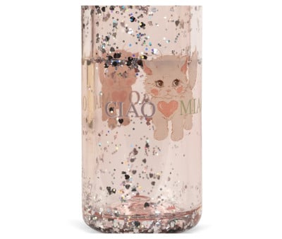 Borraccia Plastica Glitter Ciao Miao 350ml