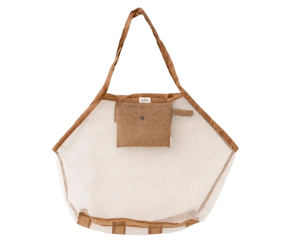 Bolsa de malha Meshies Taupe XL
