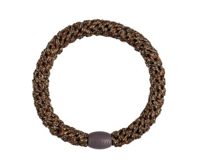 Elastico Capelli Kknekki Coffee Glitter
