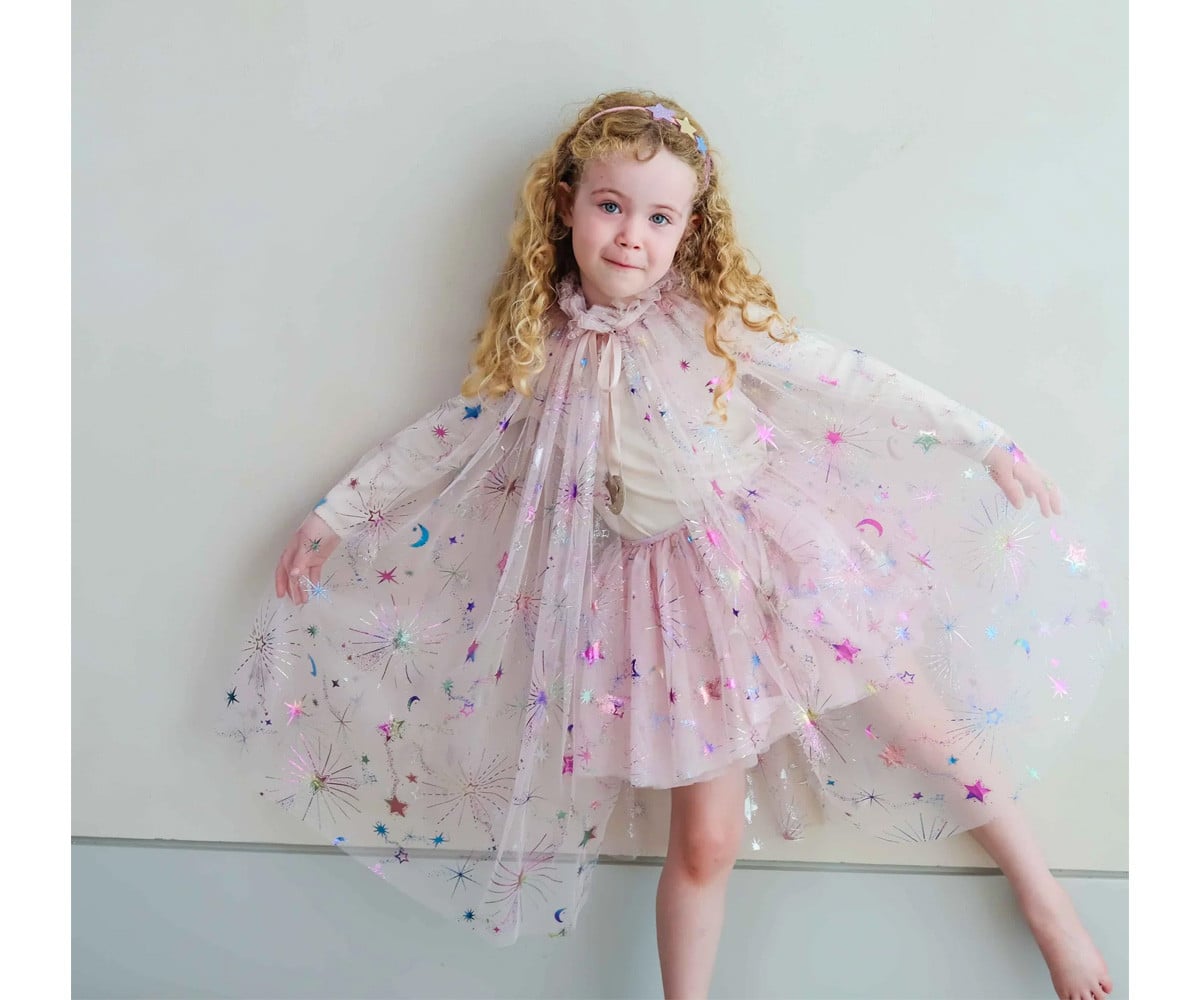 Cape en Tulle Celestial Pink