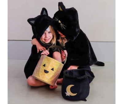 Sac Citrouille Glitter Trick or Treat