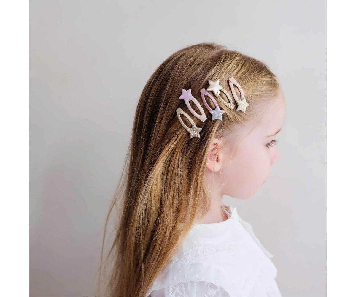 5 mini clips Stellina Clic Clacs