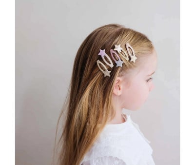5 mini clips Stellina Clic Clacs