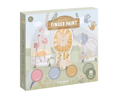 Set Pintura de Dedos Safari Friends