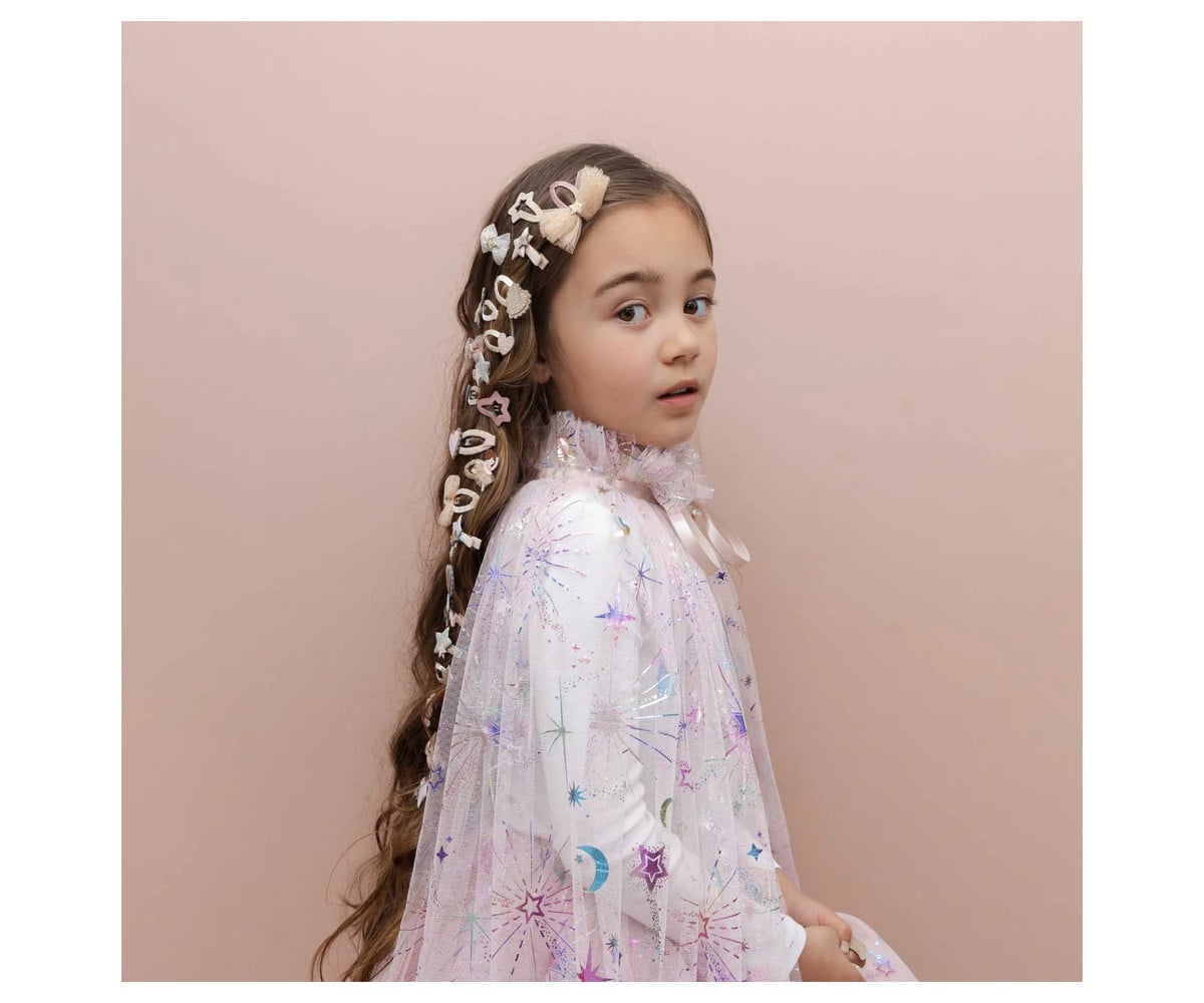 5 Clips de cabelo Star Cut Out