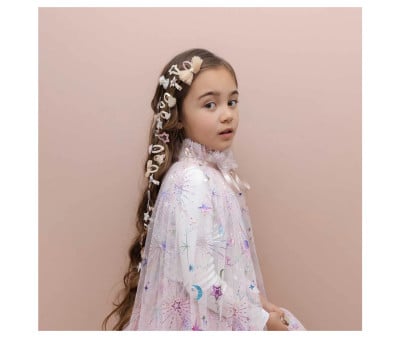 5 Clips de cabelo Star Cut Out