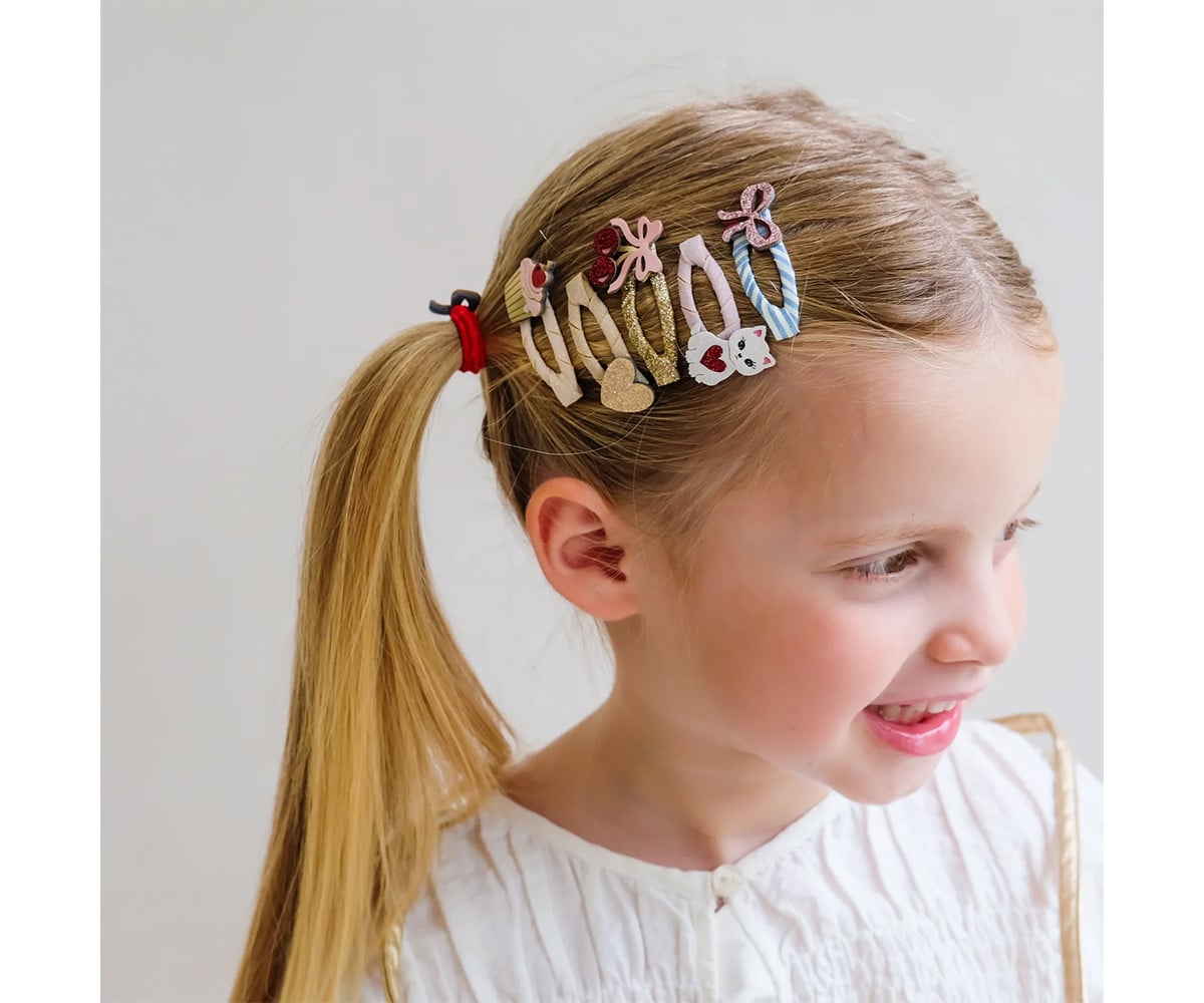 5 mini clips Clic Clacs Kittybow