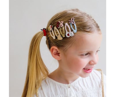 5 mini clips Clic Clacs Kittybow