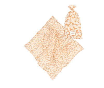 Muselina Wabi-Sabi Golden Brown Sakura