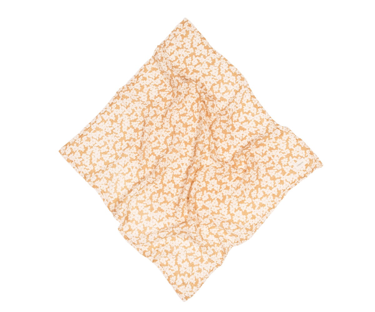 Muselina Wabi-Sabi Golden Brown Sakura