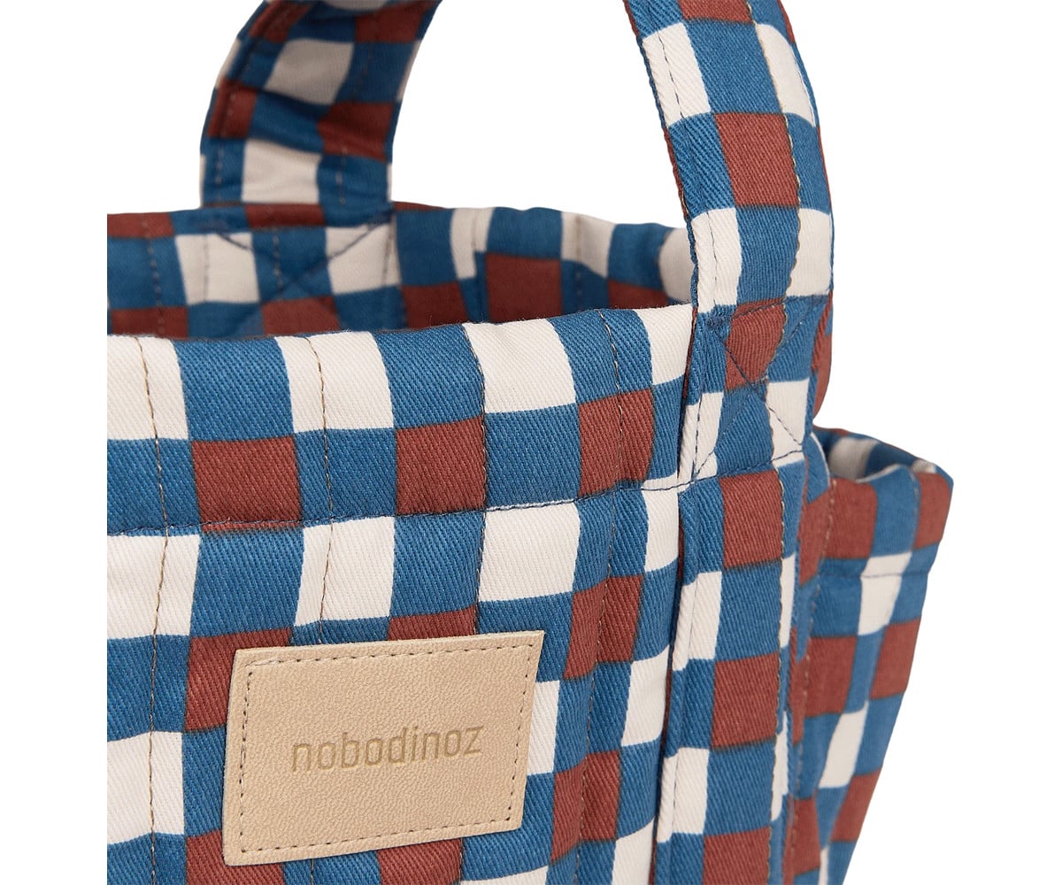 Organizer Passeggino Hyde Park Blue Red Mosaic