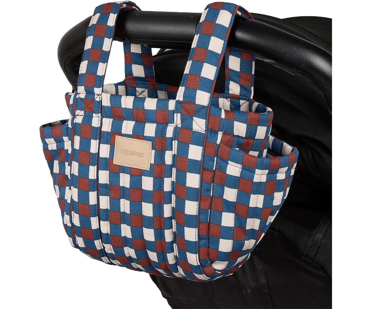 Organizer Passeggino Hyde Park Blue Red Mosaic