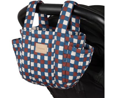 Organizer Passeggino Hyde Park Blue Red Mosaic