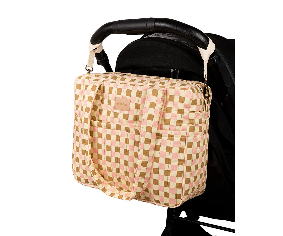 Bolsa de troca impermeável Hyde Park Yellow Pink Mosaic