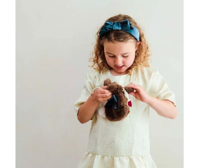 Diadema de veludo Edie Bow