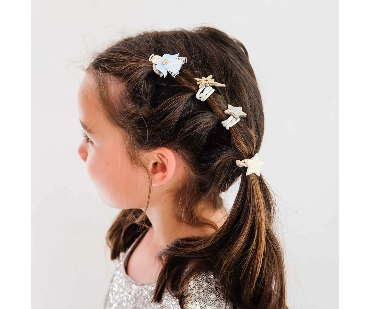 Elásticos de cabelo de 8 anjos