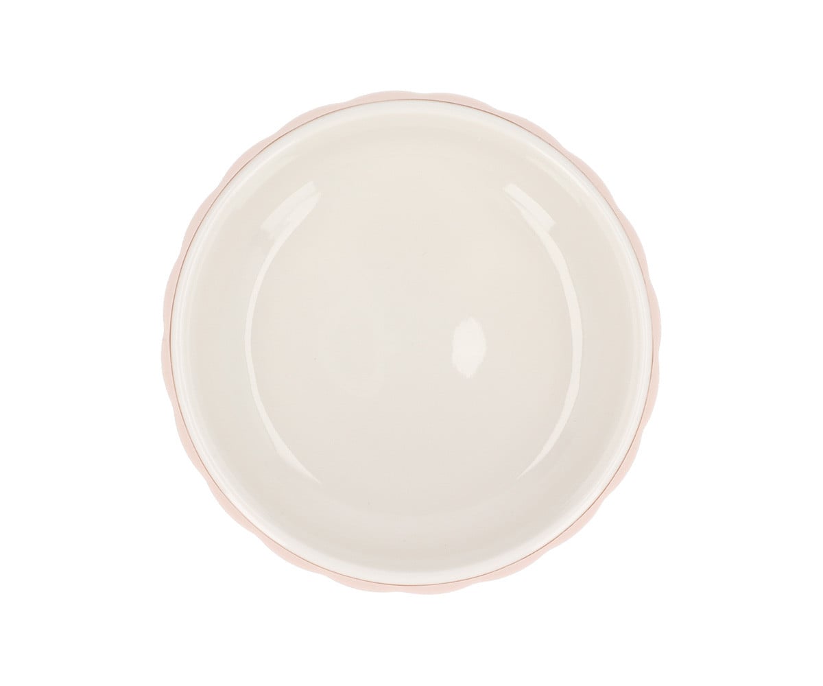 Bol de Cerámica con Base de Silicona Antideslizante Pale Earth