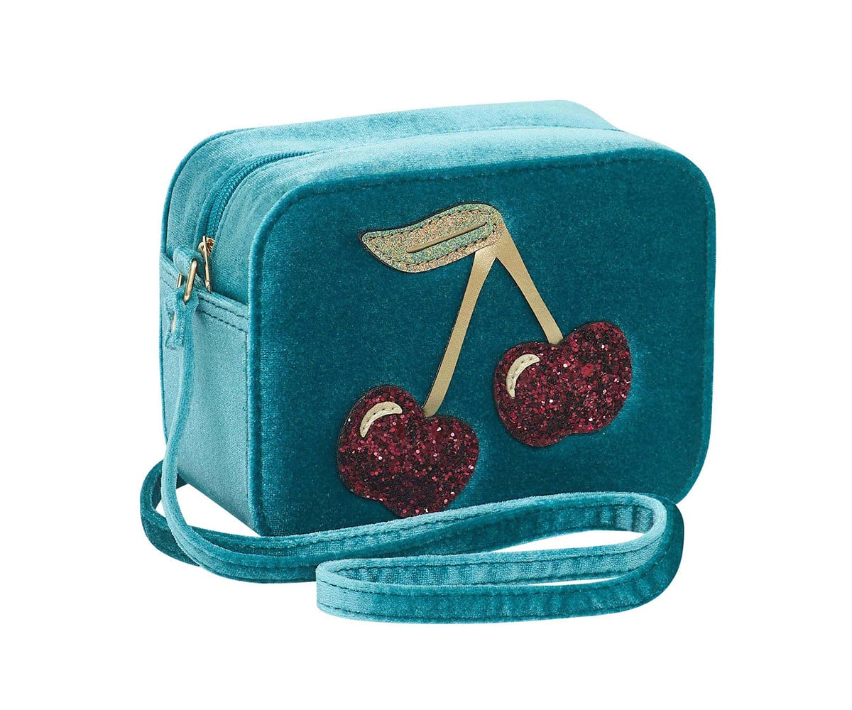 Bolsa múltipla Velvet Cherries Teal