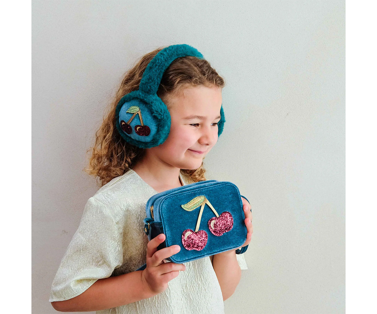 Bolsa múltipla Velvet Cherries Teal