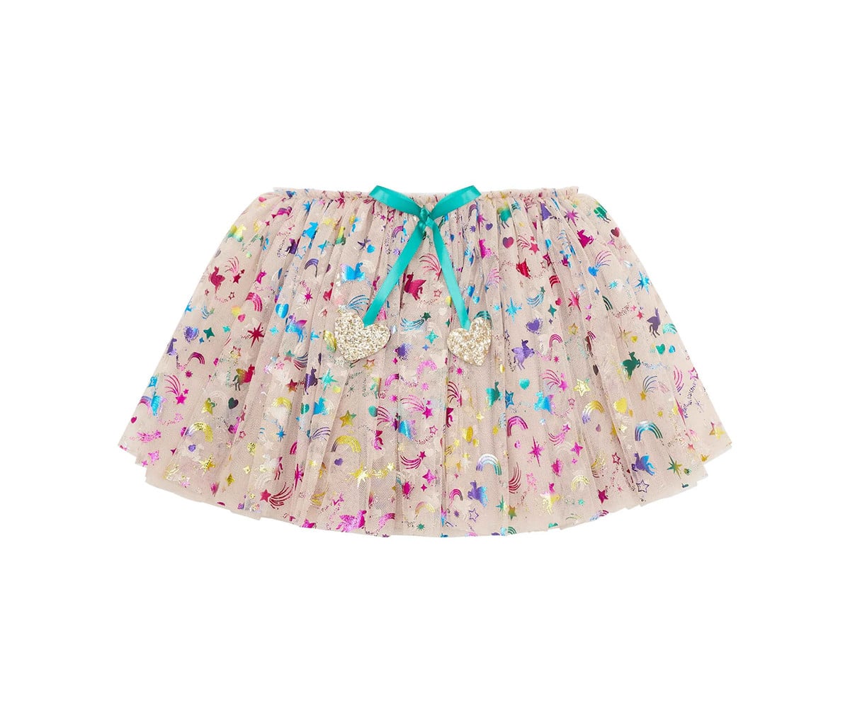 Tutu Unicórnio Multi-arco-íris