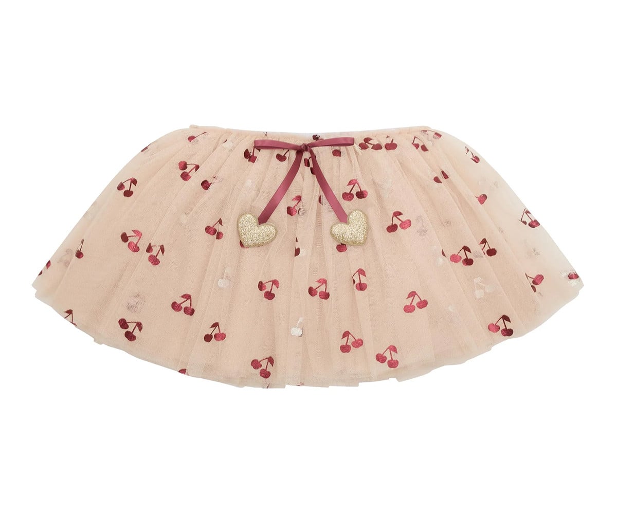 Tutu de cerejas bege