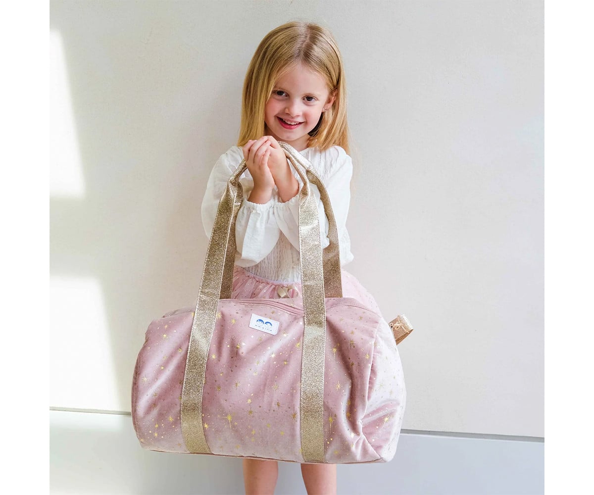 Bolsa Desportiva Duffle Sparkle Pink