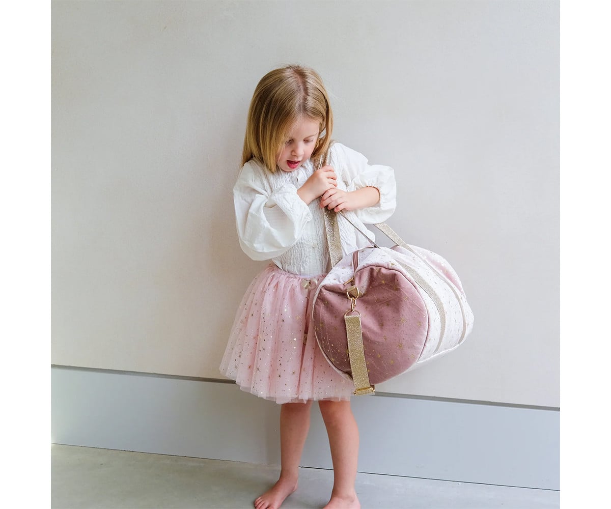 Bolsa Desportiva Duffle Sparkle Pink