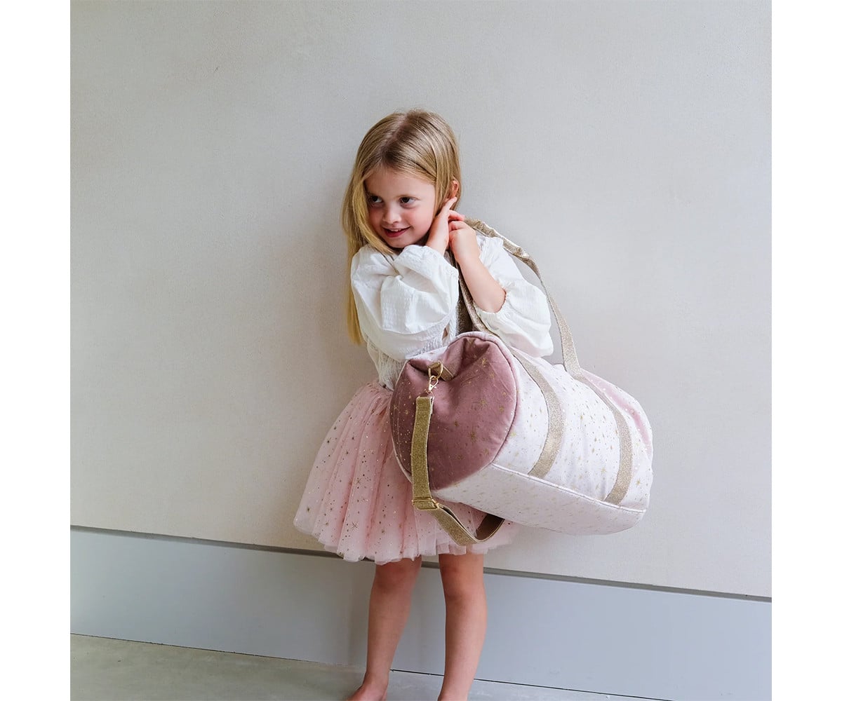 Bolsa Desportiva Duffle Sparkle Pink