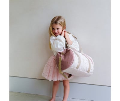 Bolsa Desportiva Duffle Sparkle Pink