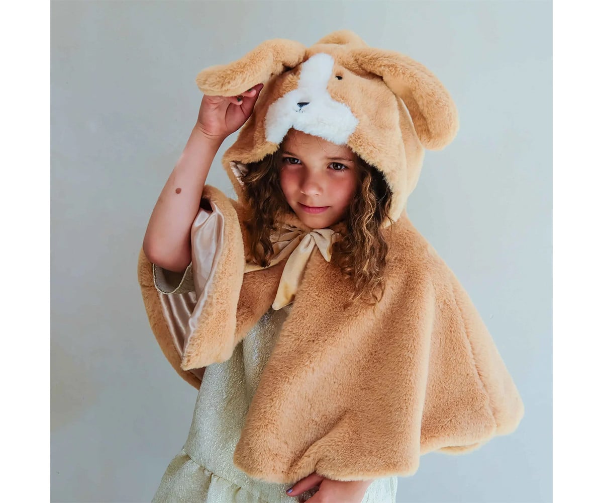 Capa de fato Furry Puppy Brown