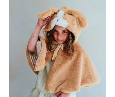Capa de fato Furry Puppy Brown