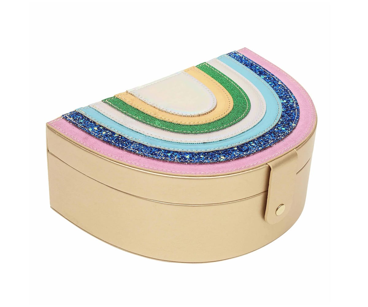Caixa de joias Unicornland Rainbow Pink