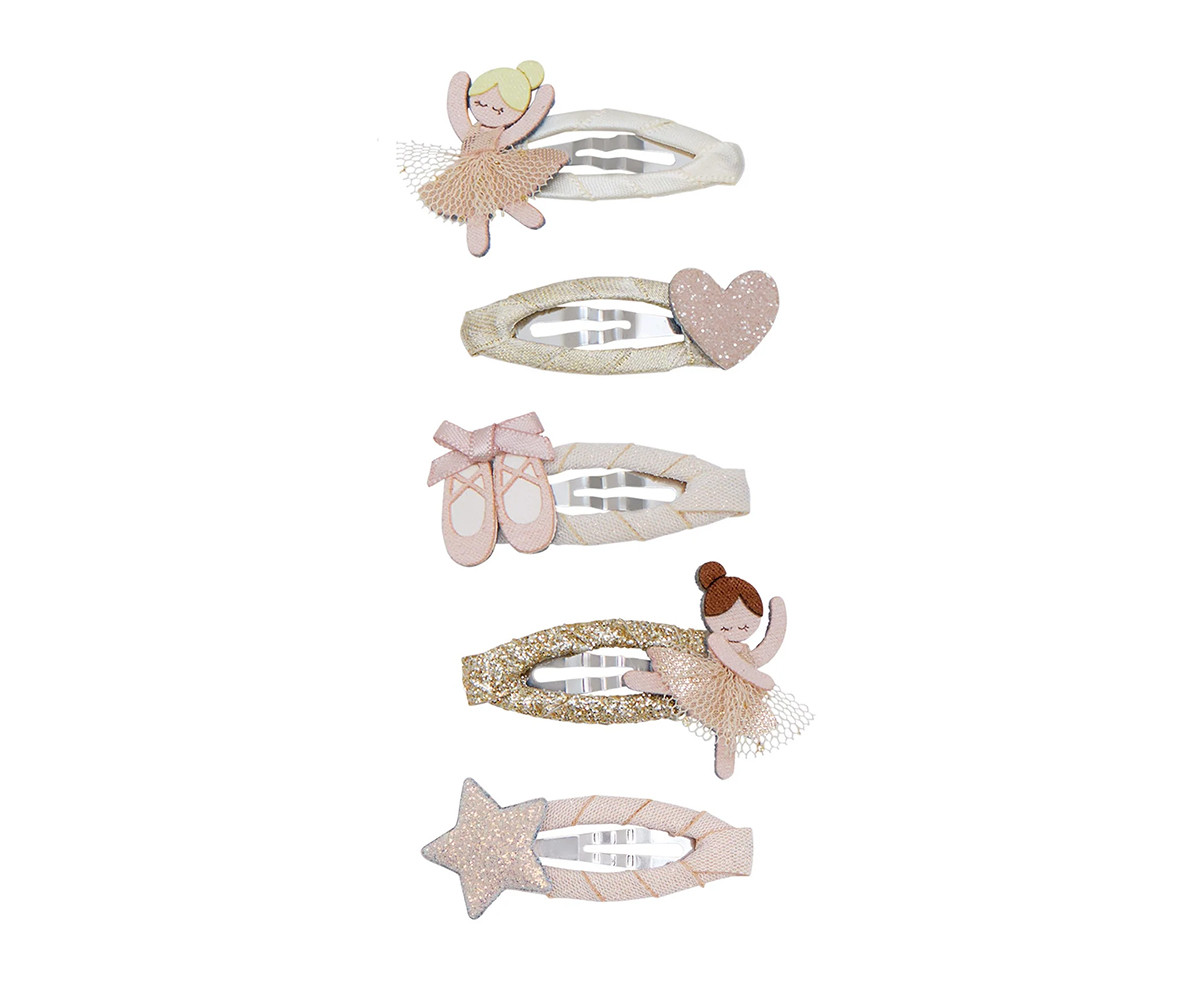 5 mini clips Bailarina Neutral Clic Clacs