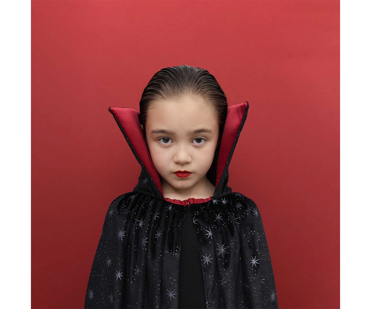Fato Capa Preta Vampiro