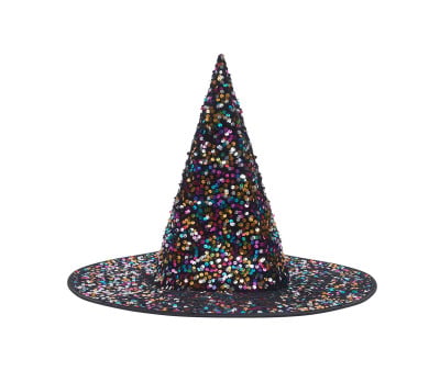 Sombrero de Bruja Lentejuelas Dazzle Multi
