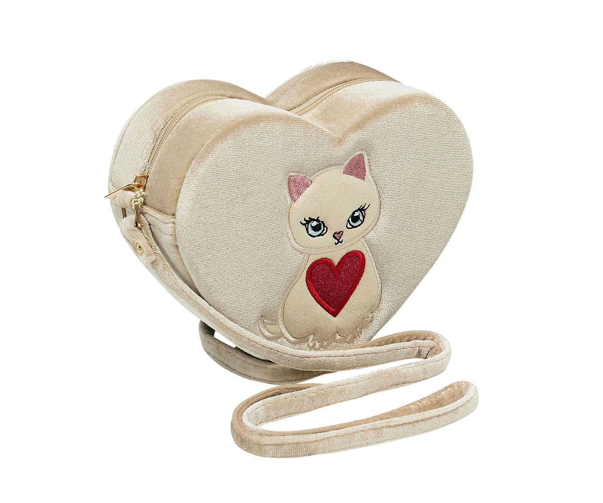Bolsa Kitty Heart Gold