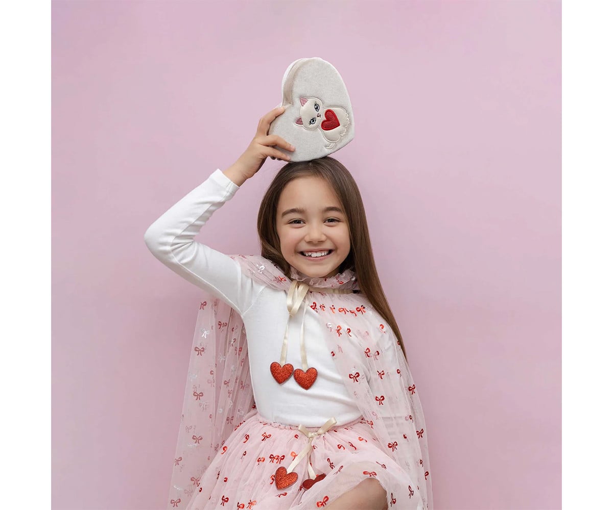 Bolsa Kitty Heart Gold
