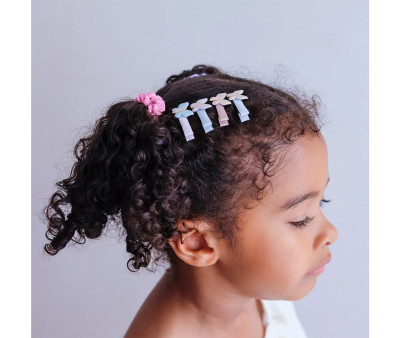 8 mini clips de cabelo Bella Butterfly Pastels