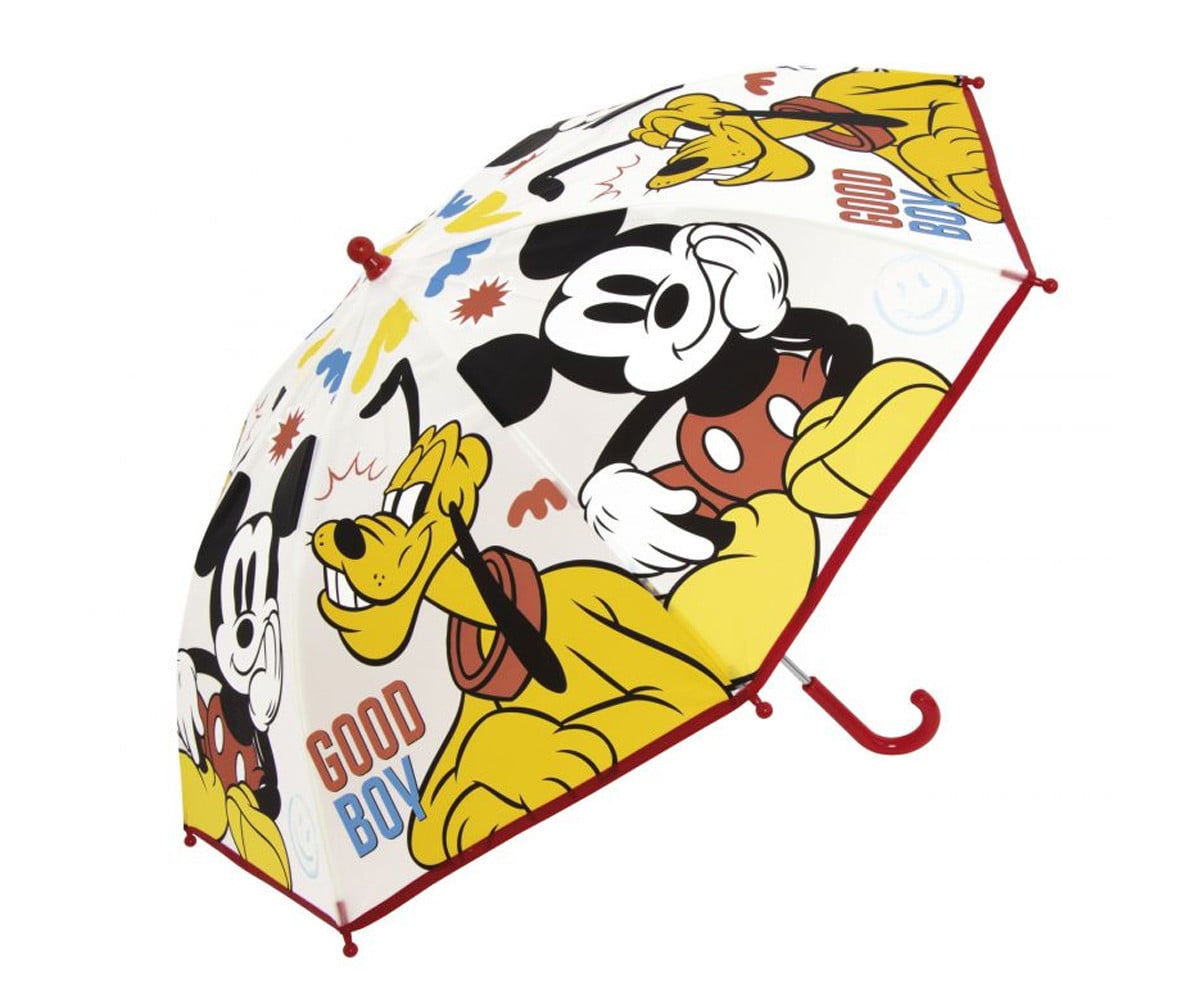 Paraguas Infantil Transparente Mickey