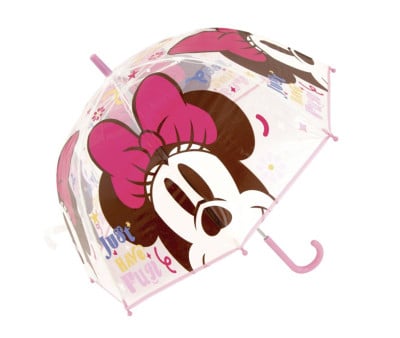Paraguas Infantil Transparente Minnie